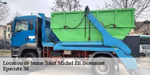 Location de benne  saint-michel-en-beaumont-38350 Epaviste 38
