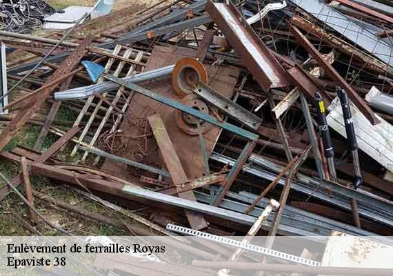 Enlèvement de ferrailles  royas-38440 Epaviste 38