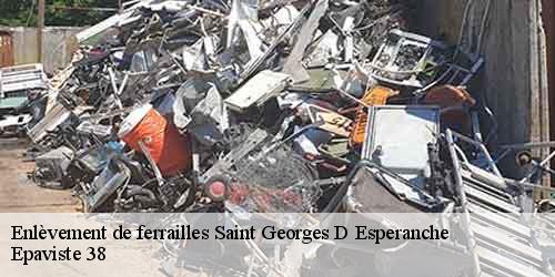 Enlèvement de ferrailles  saint-georges-d-esperanche-38790 Epaviste 38