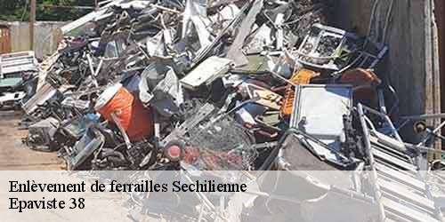 Enlèvement de ferrailles  sechilienne-38220 Epaviste 38