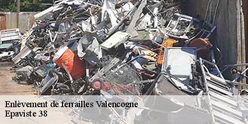 Enlèvement de ferrailles  valencogne-38730 Epaviste 38