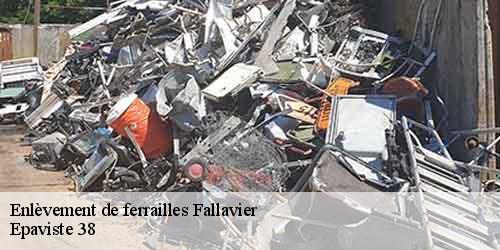 Enlèvement de ferrailles fallavier-38070 Epaviste 38