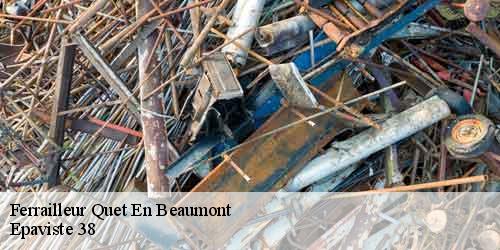 Ferrailleur quet-en-beaumont-38970 Epaviste 38