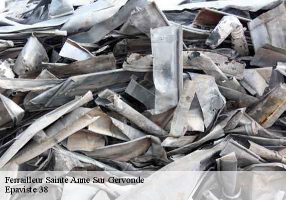 Ferrailleur  sainte-anne-sur-gervonde-38440 Epaviste 38