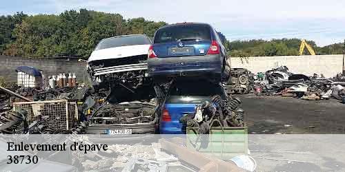Enlevement d'épave chassignieu-38730 Epaviste 38