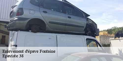 Enlevement d'épave  fontaine-38600 Epaviste 38