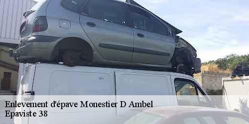 Enlevement d'épave monestier-d-ambel-38970 Epaviste 38