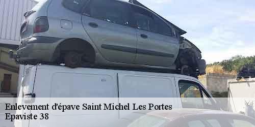 Enlevement d'épave saint-michel-les-portes-38650 Epaviste 38